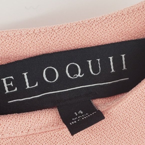 ELOQUII Pink Dress Size 14 - Picture 2 of 8